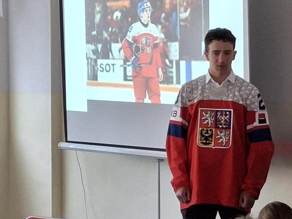 Beseda - Samuel Drančák ( juniorský vícemistr světa 2026 v ledním hokeji)
