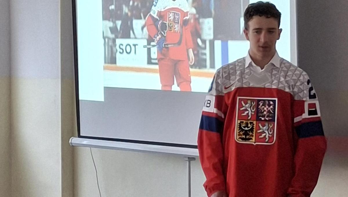 Beseda - Samuel Drančák ( juniorský vícemistr světa 2026 v ledním hokeji)