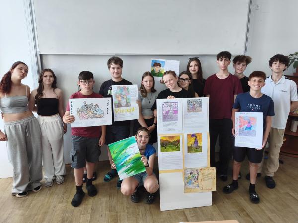 8.B - Dějiny umění hravě aneb Vnímání výtvarného díla vlastníma očima