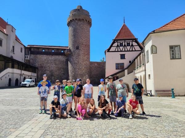 Návštěva hradního safari