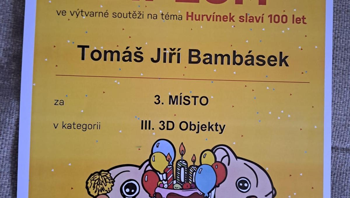 Tomášův Hurvínek bronzový