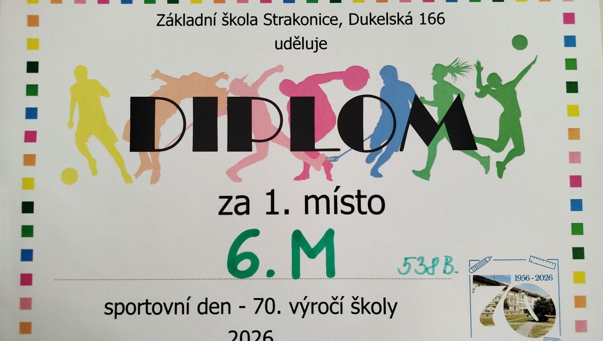 Jsme nejlepší ze šesťáků