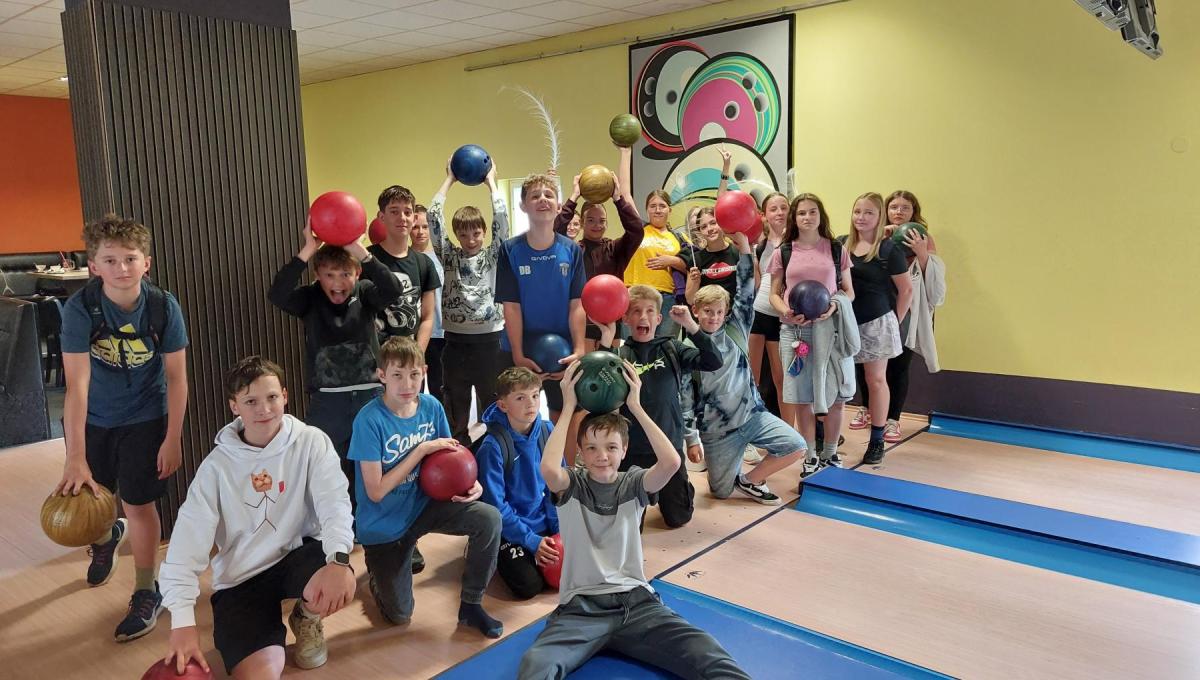 Školní výlet - bowling Blatná
