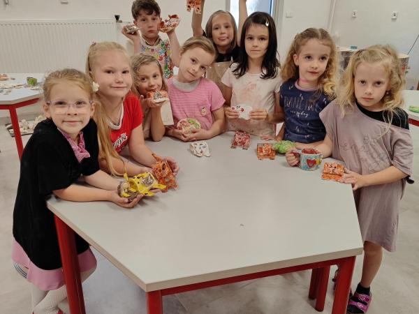 Tvořivá tečka za školním rokem