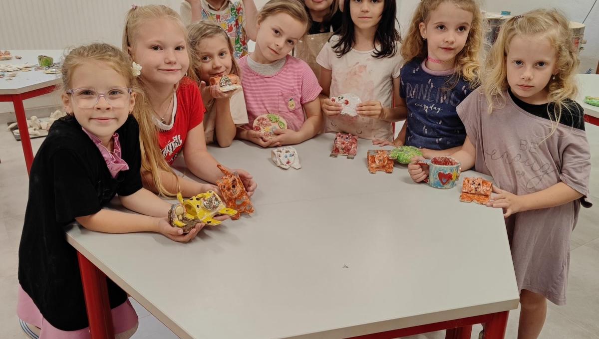 Tvořivá tečka za školním rokem