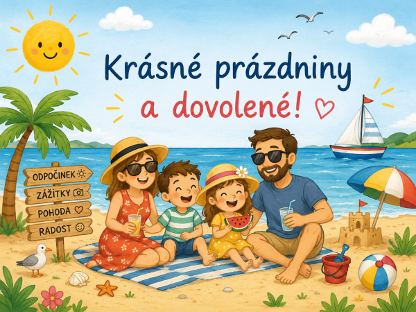 Přání na prázdniny