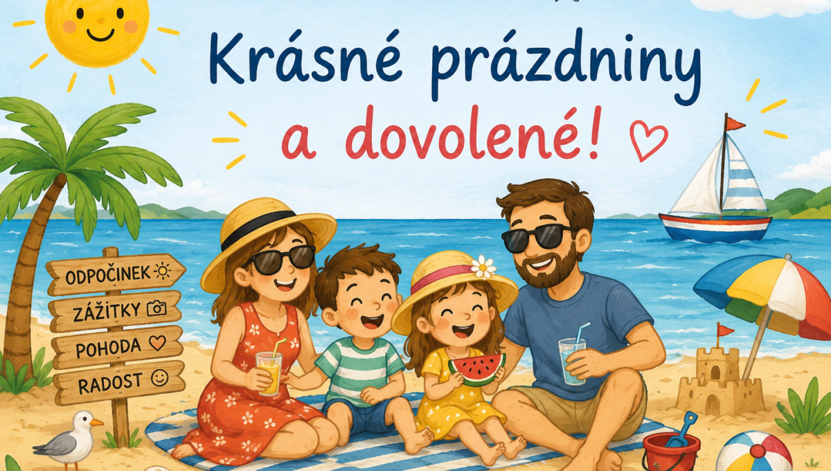 Přání na prázdniny
