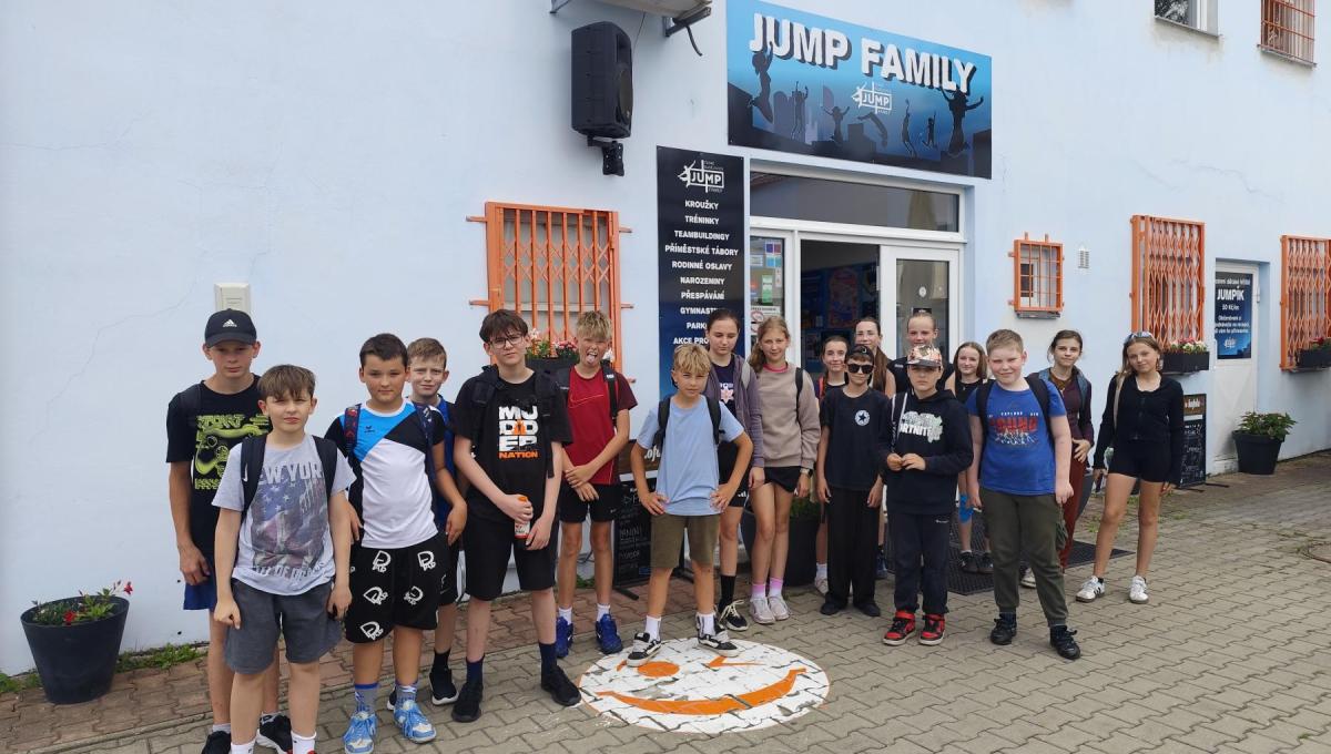 Školní výlet - zábavný park JUMP FAMILY