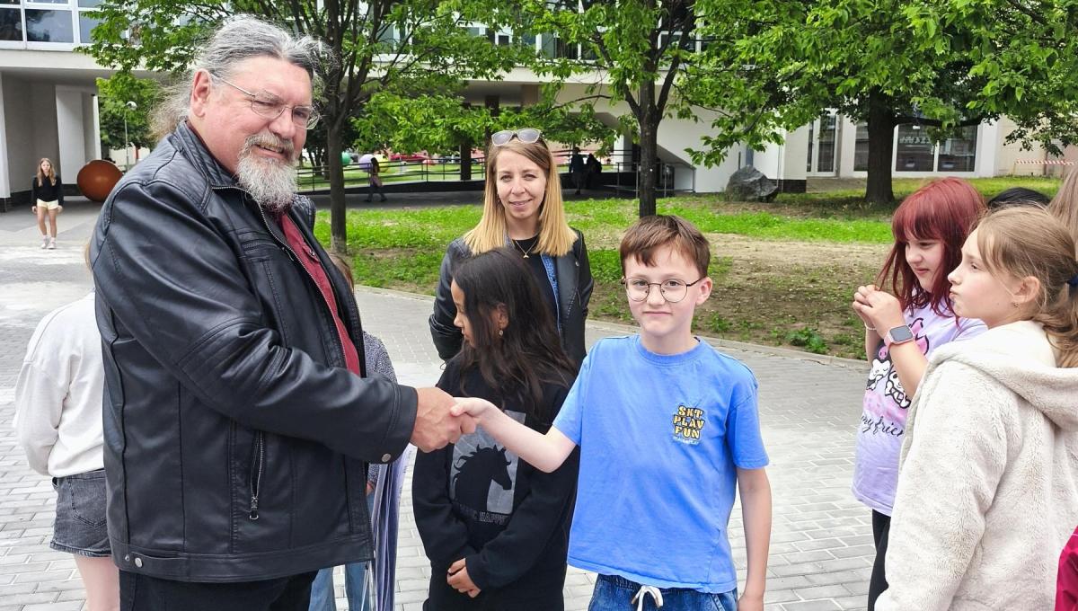 Slavnostní otevření Obratiště u naší školy