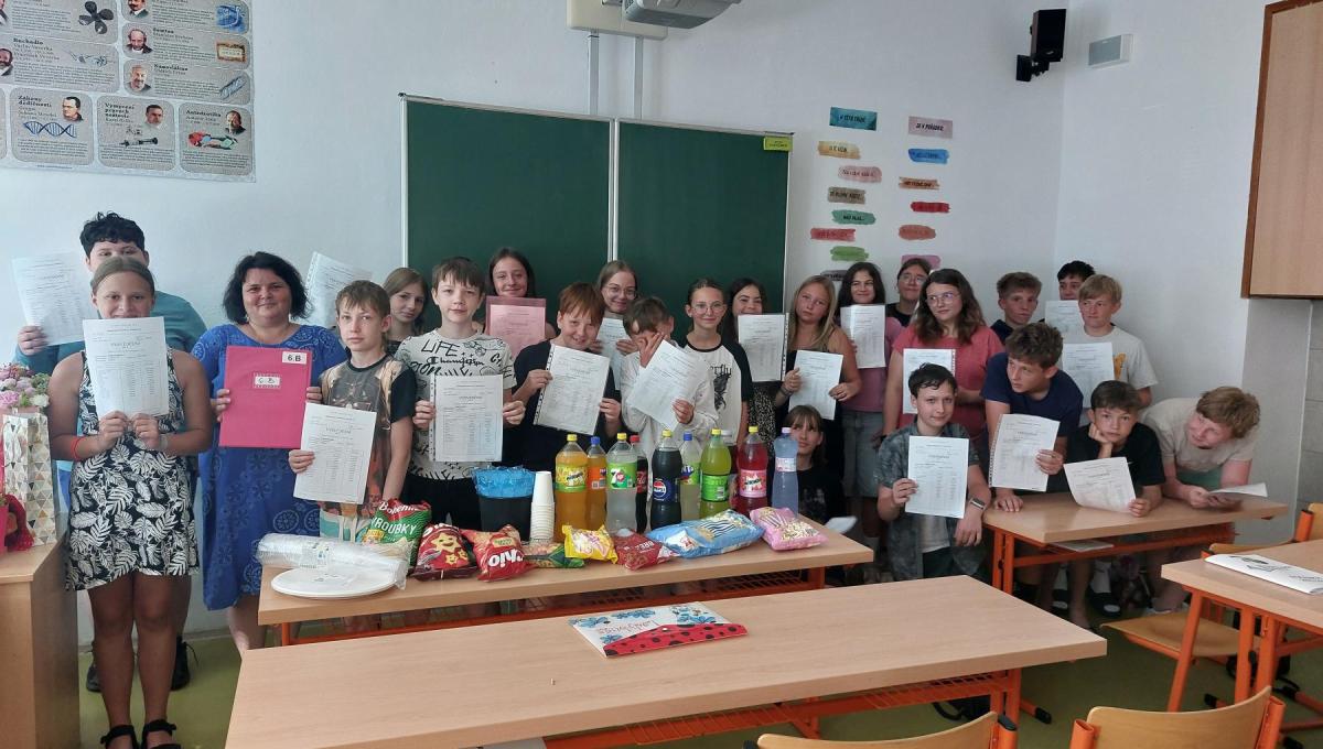 Rozloučení před prázdninami a vysvědčení