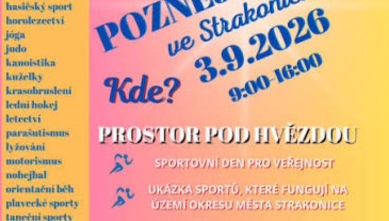 Poznej sporty 2026