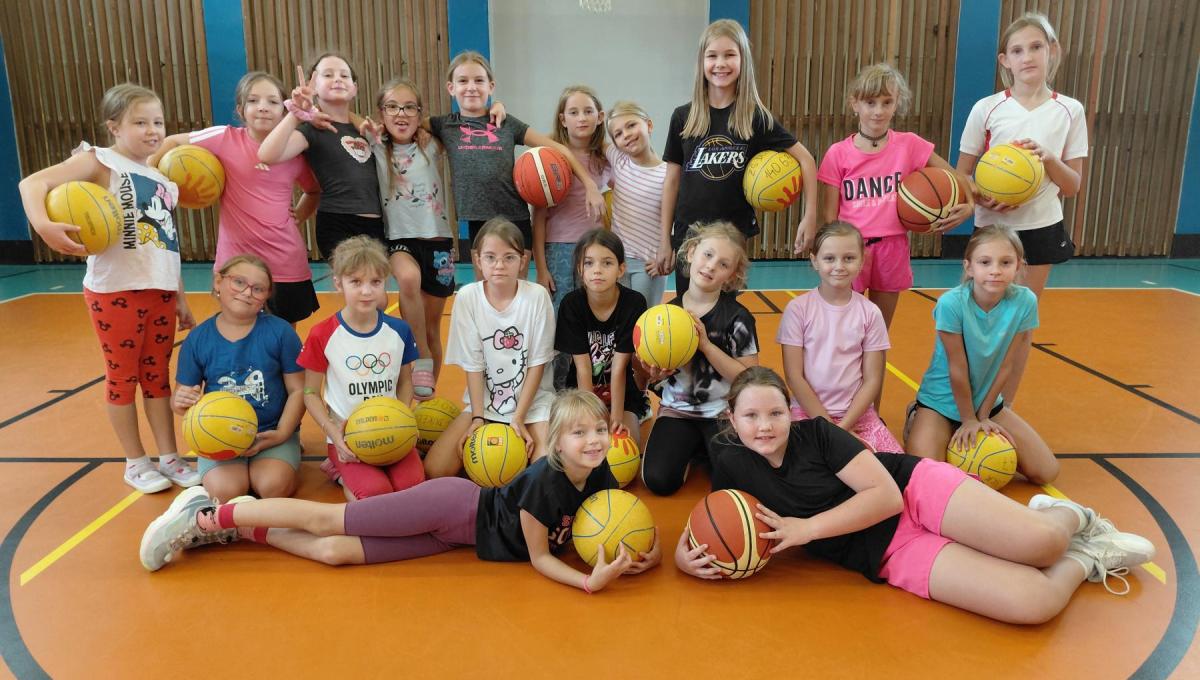 Kroužek basketbalu ve školní družině