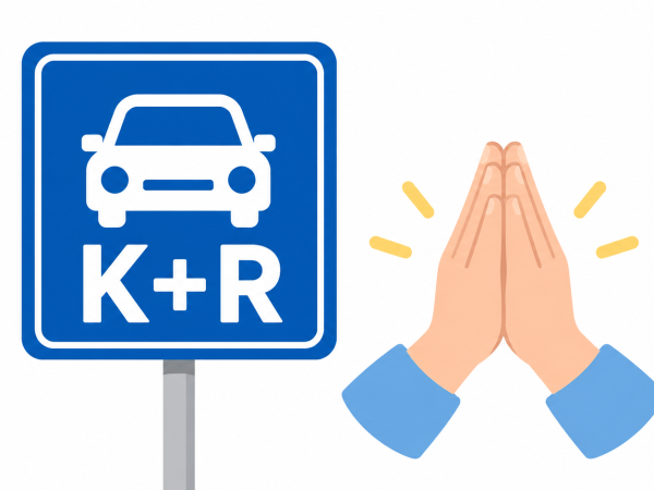 Prosba rodičům: krátké zastavení na K+R