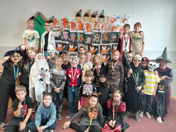 Halloweenská bojovka ve školní družině