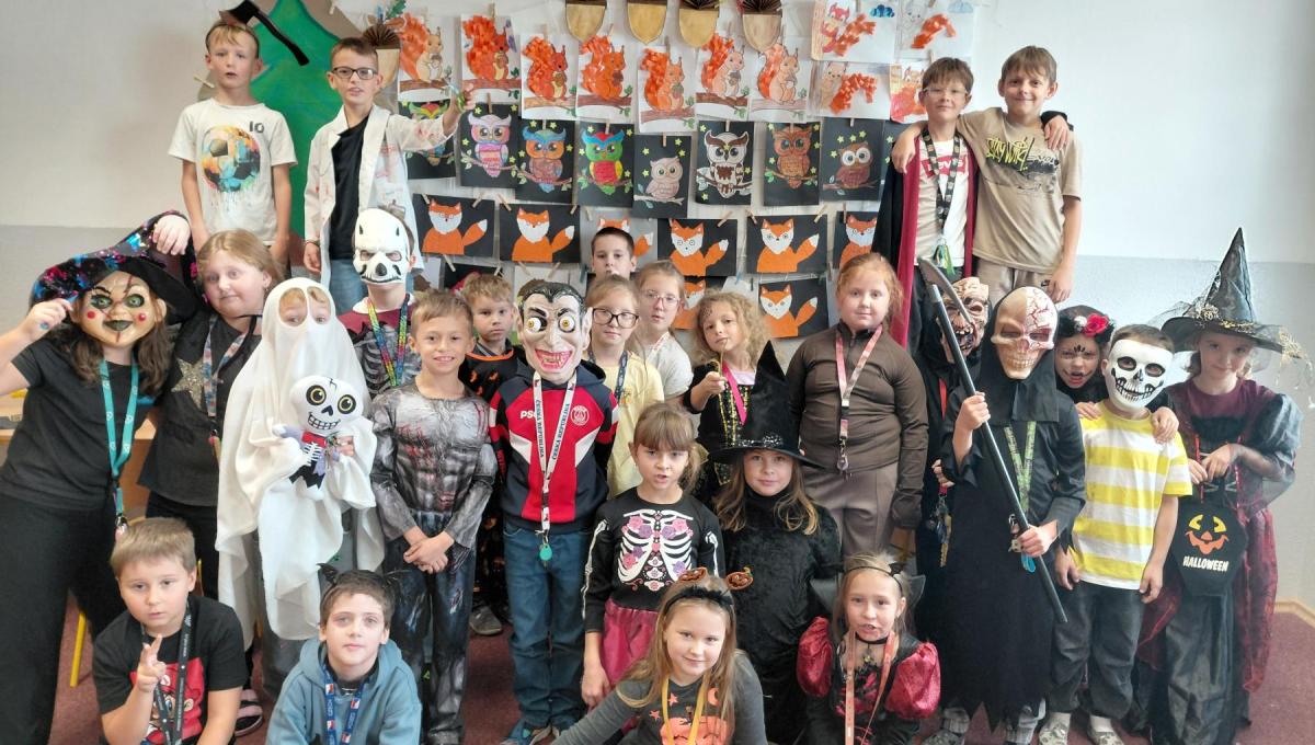 Halloweenská bojovka ve školní družině