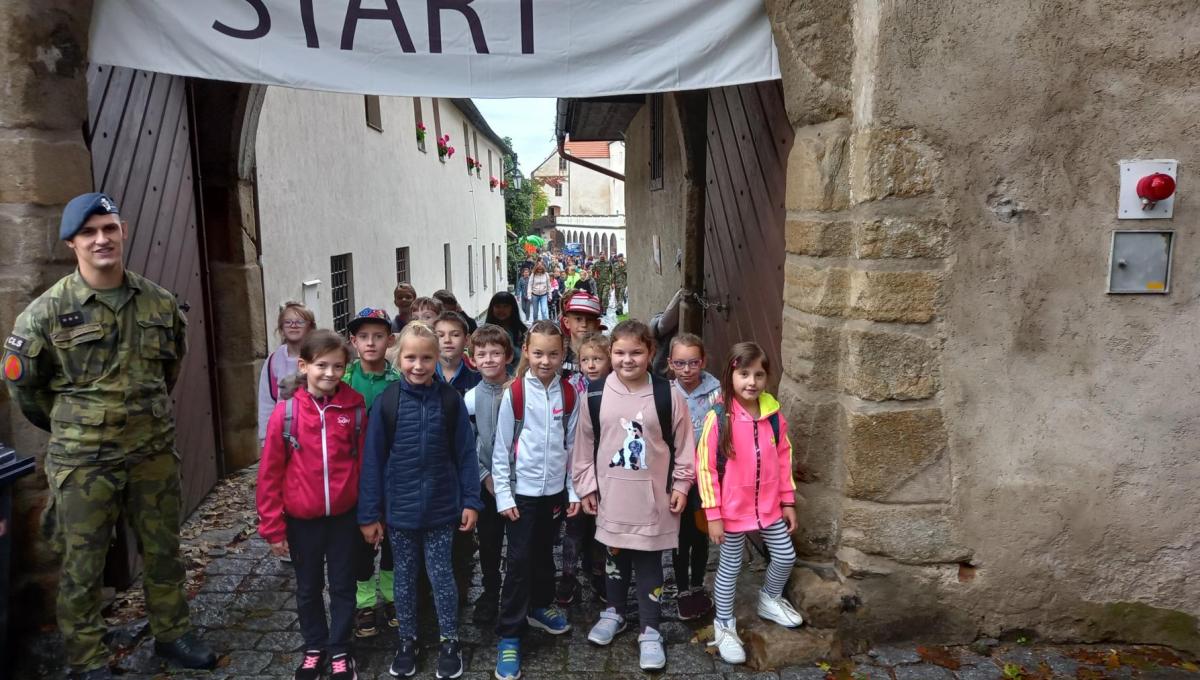 Charitativní běh - Strakonický hrad a Podskalí - 2.C