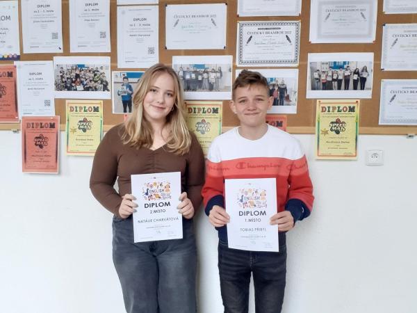 English Language Competition 2022/23  - Okresní kolo soutěže