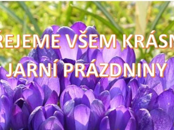 Jarní prázdniny 27.2.- 5.3. 2023